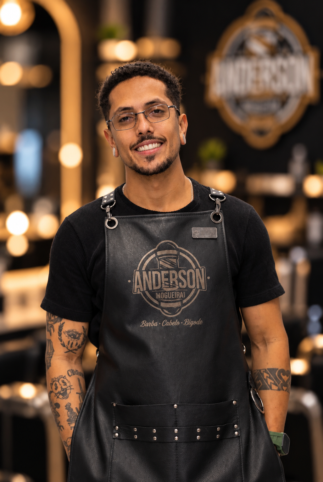 Amauri Martins, barbeiro da equipe